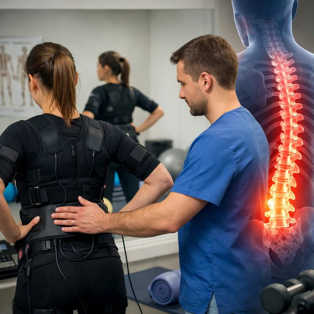 EMS na bóle pleców Olsztyn – jak trening może wspierać zdrowy kręgosłup